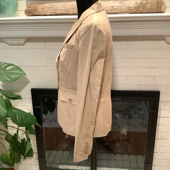 #317 Amazingly Soft Talbots Single Button Blazer Size 2 - Picture 8 of 10
